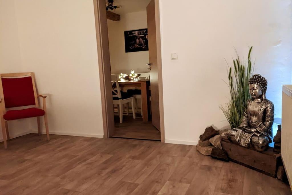 Fewo Im Lehm-Fachwerkhaus Erfurt Mit 3 Einzelnen Schlafzimmern Je Mit Tv Exteriér fotografie
