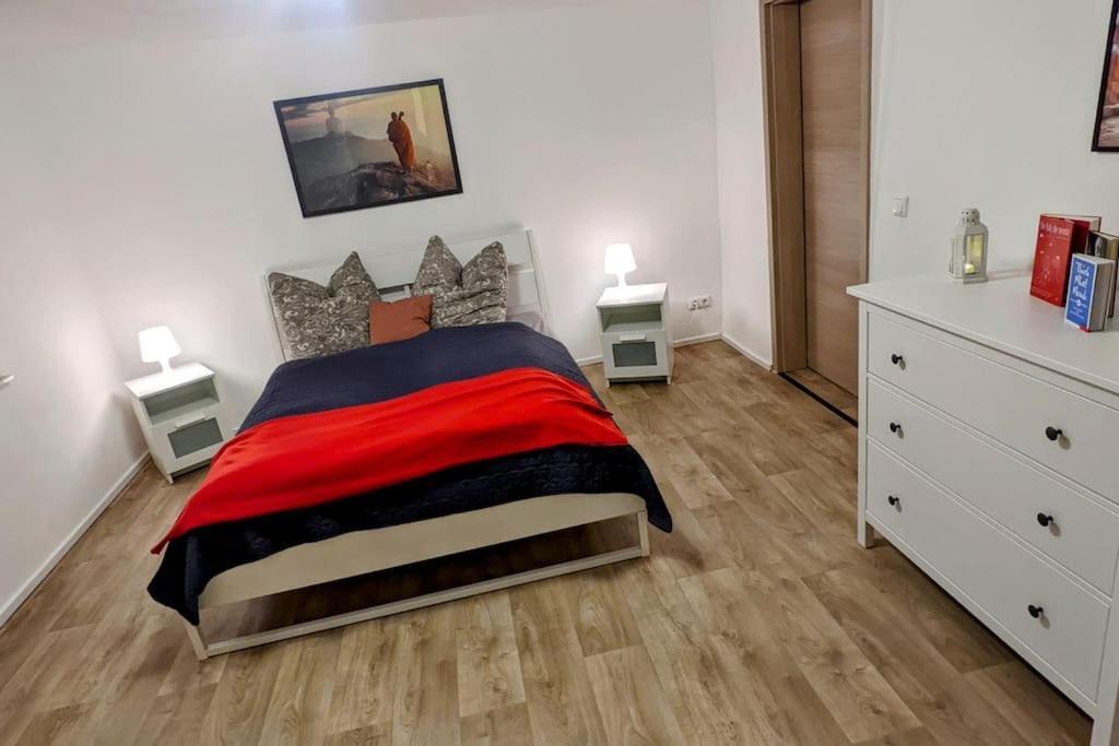 Fewo Im Lehm-Fachwerkhaus Erfurt Mit 3 Einzelnen Schlafzimmern Je Mit Tv Exteriér fotografie